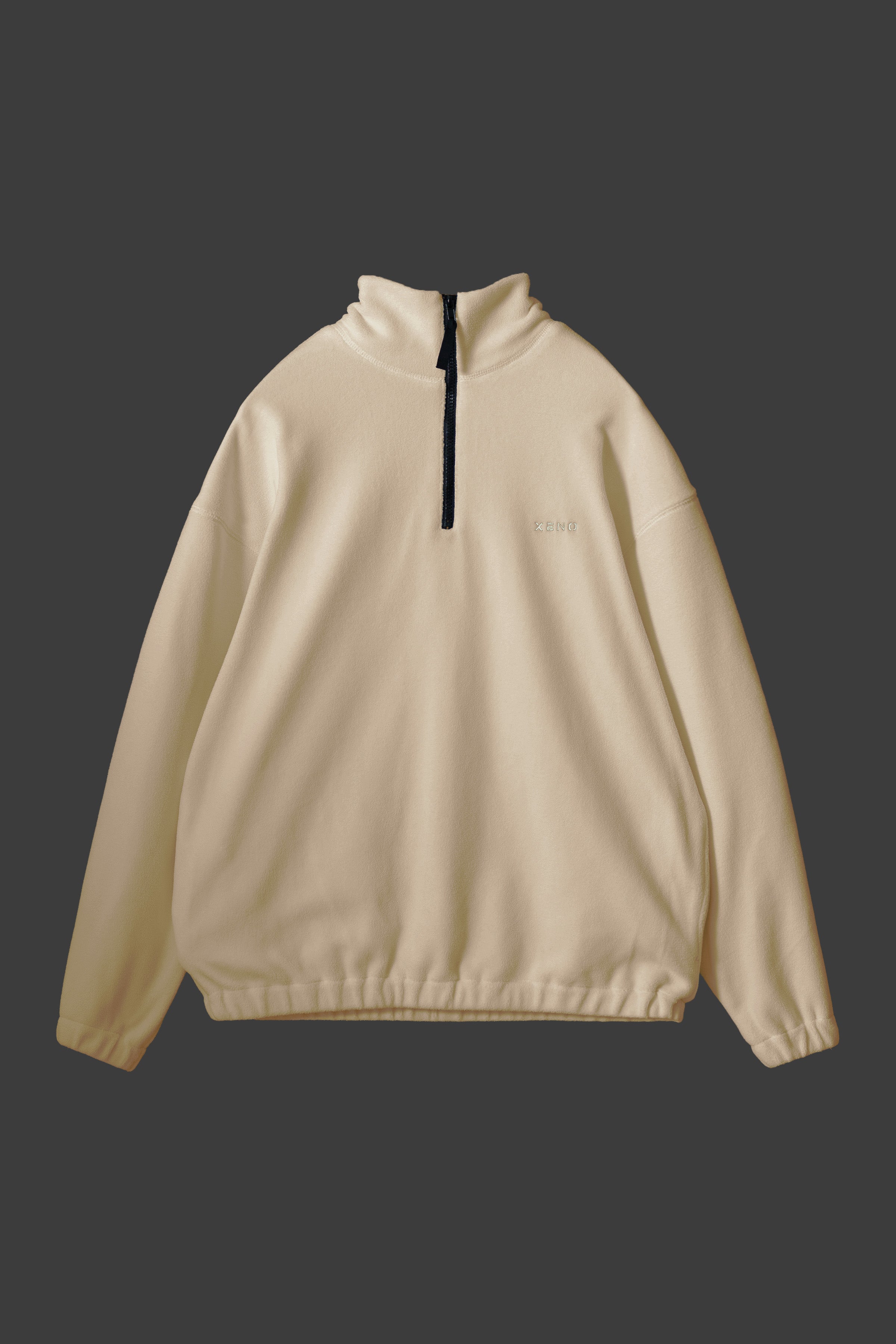 XENO MICRO FLEECE HALF ZIP JACKET Beige