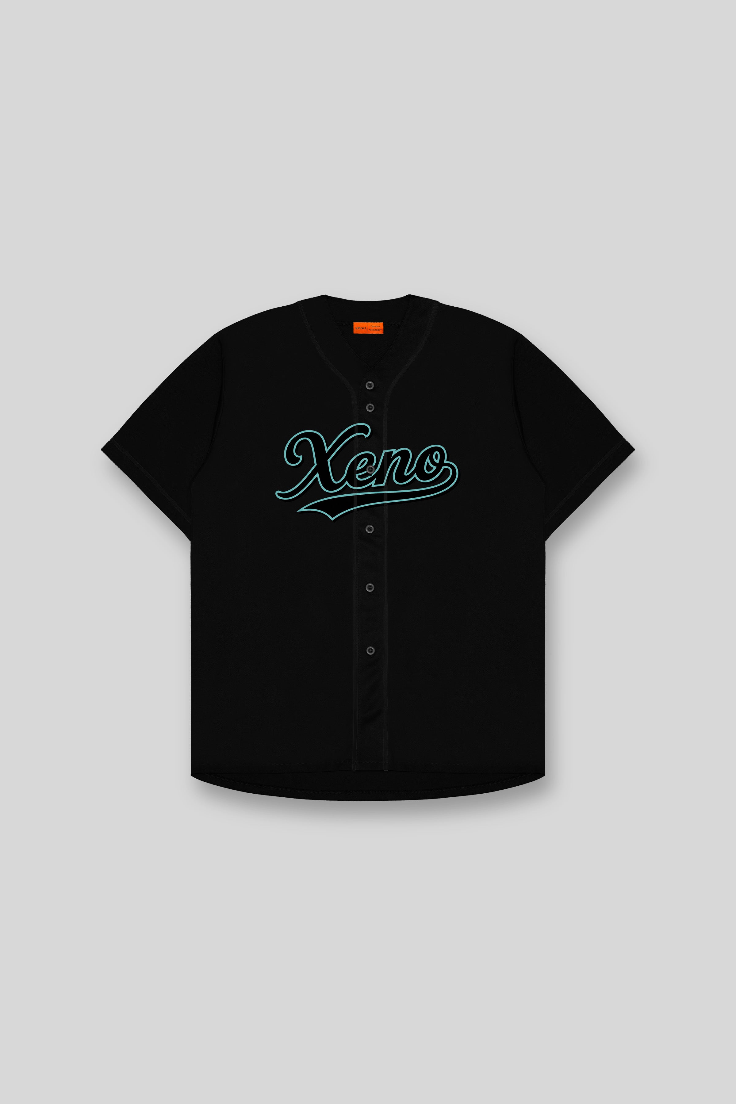 XENO ベースボールシャツ ブラック L ゼノ Products – XENO