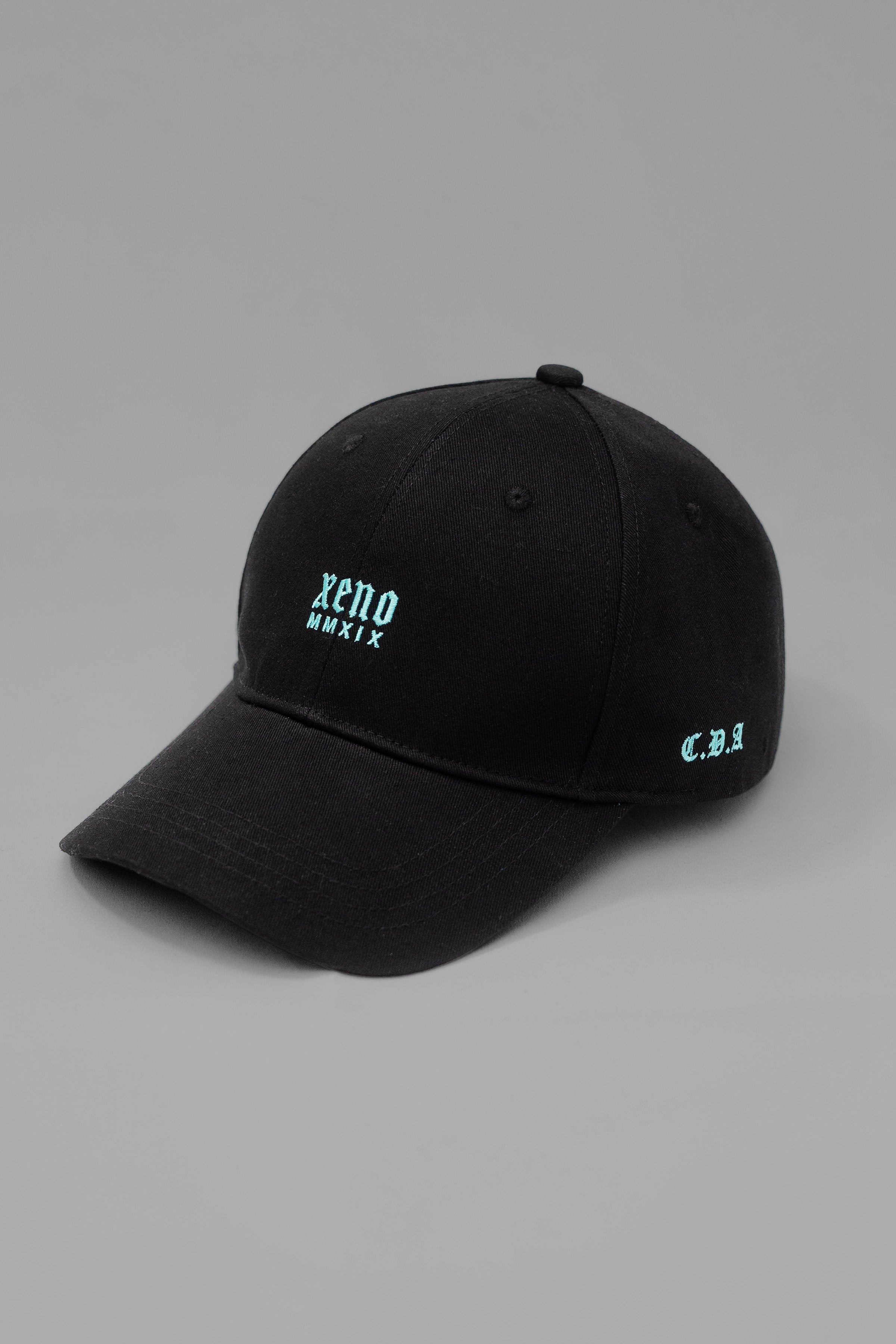 XENO MMXIX CAP BLACK x AQUA