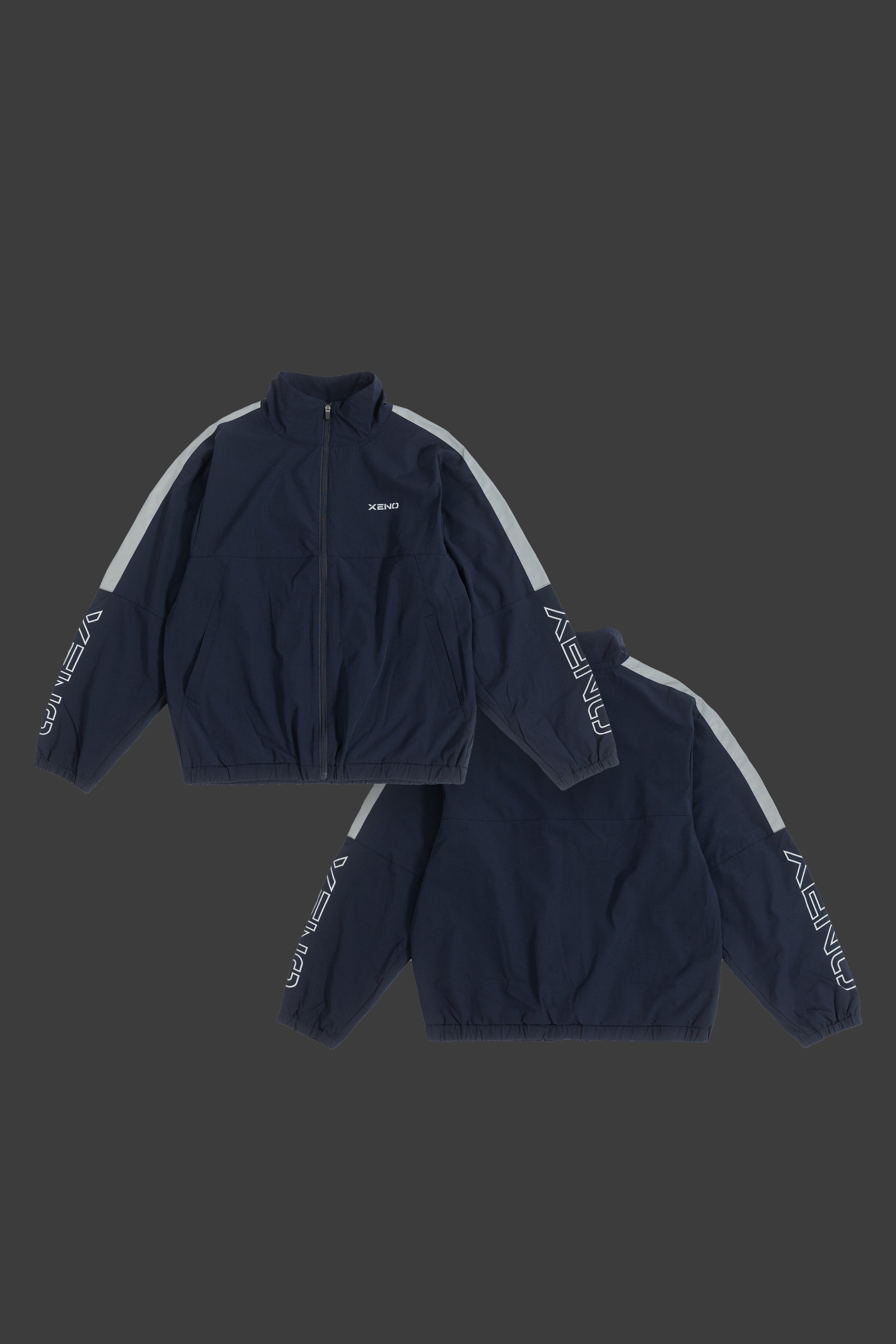 世田谷ベース正式装備品 トラックジャケット＃2(M)/ネオンライト XENO REFLECTOR TAPE JACKET NAVY
