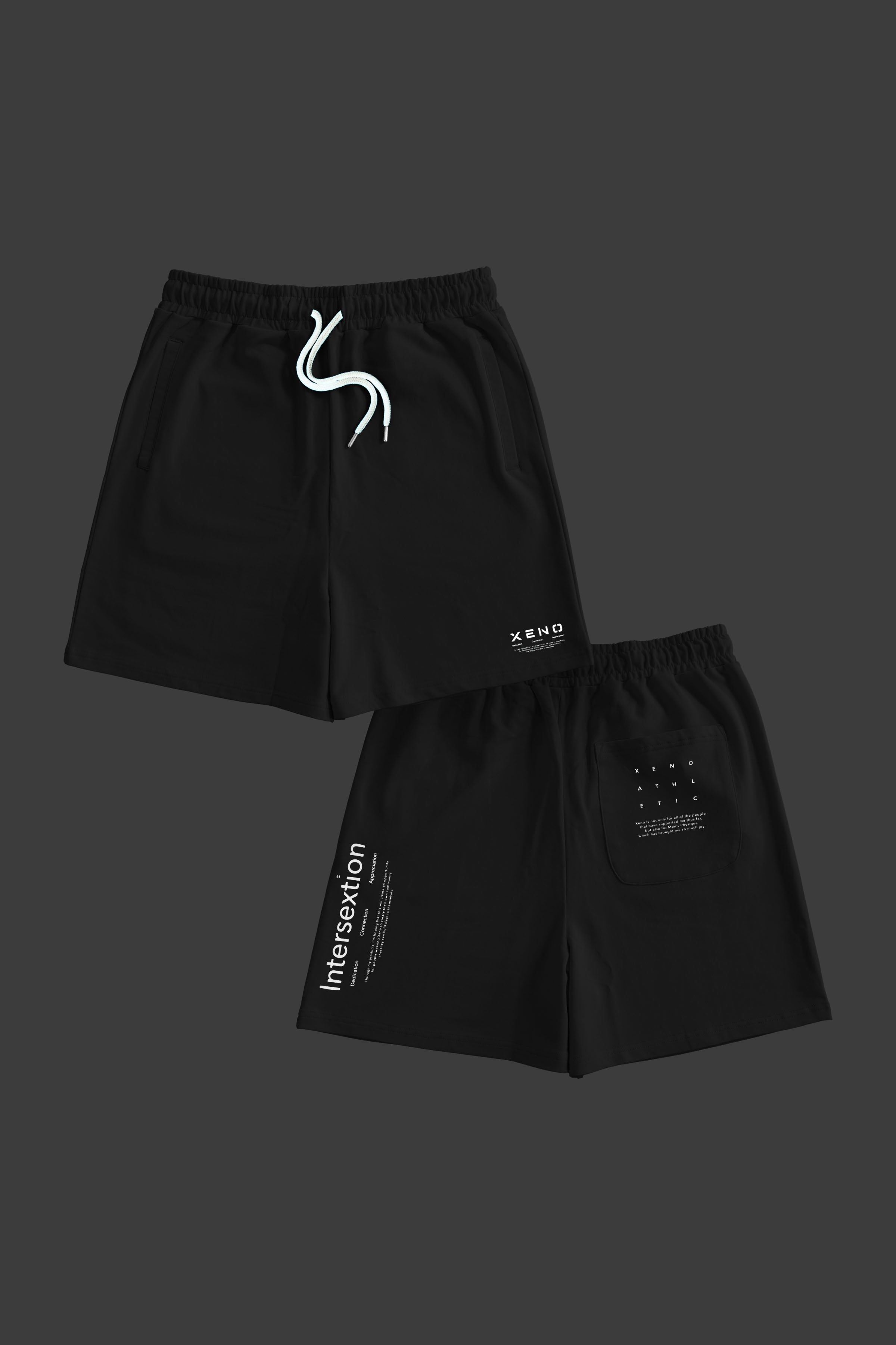 XENO INTERSEXTION SHORTS Black