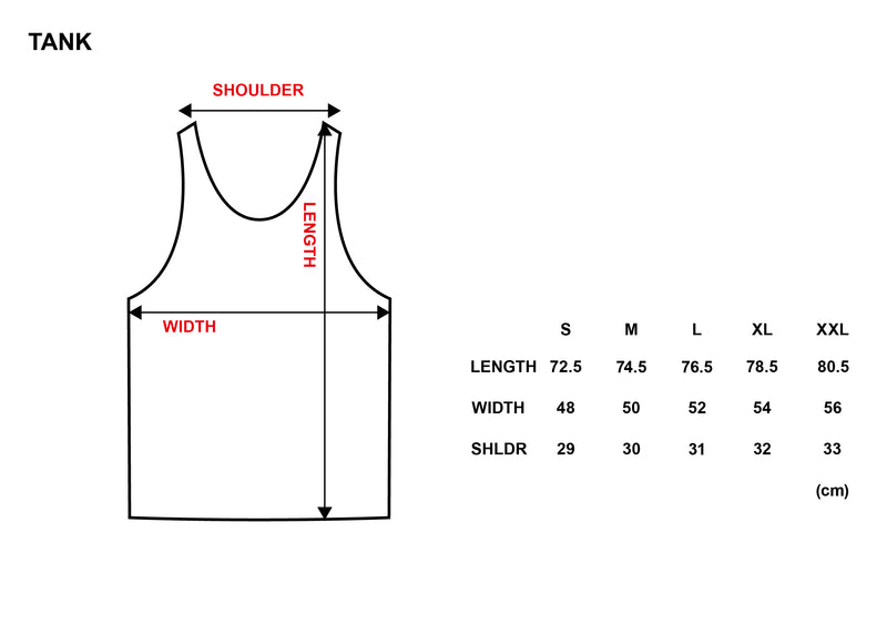 XENO HeavyWeight Club Tank Black