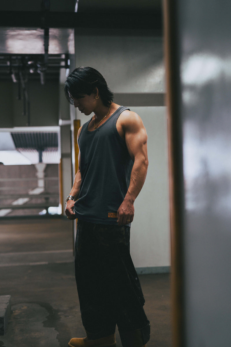 XENO DAMAGE TANKTOP GRAY