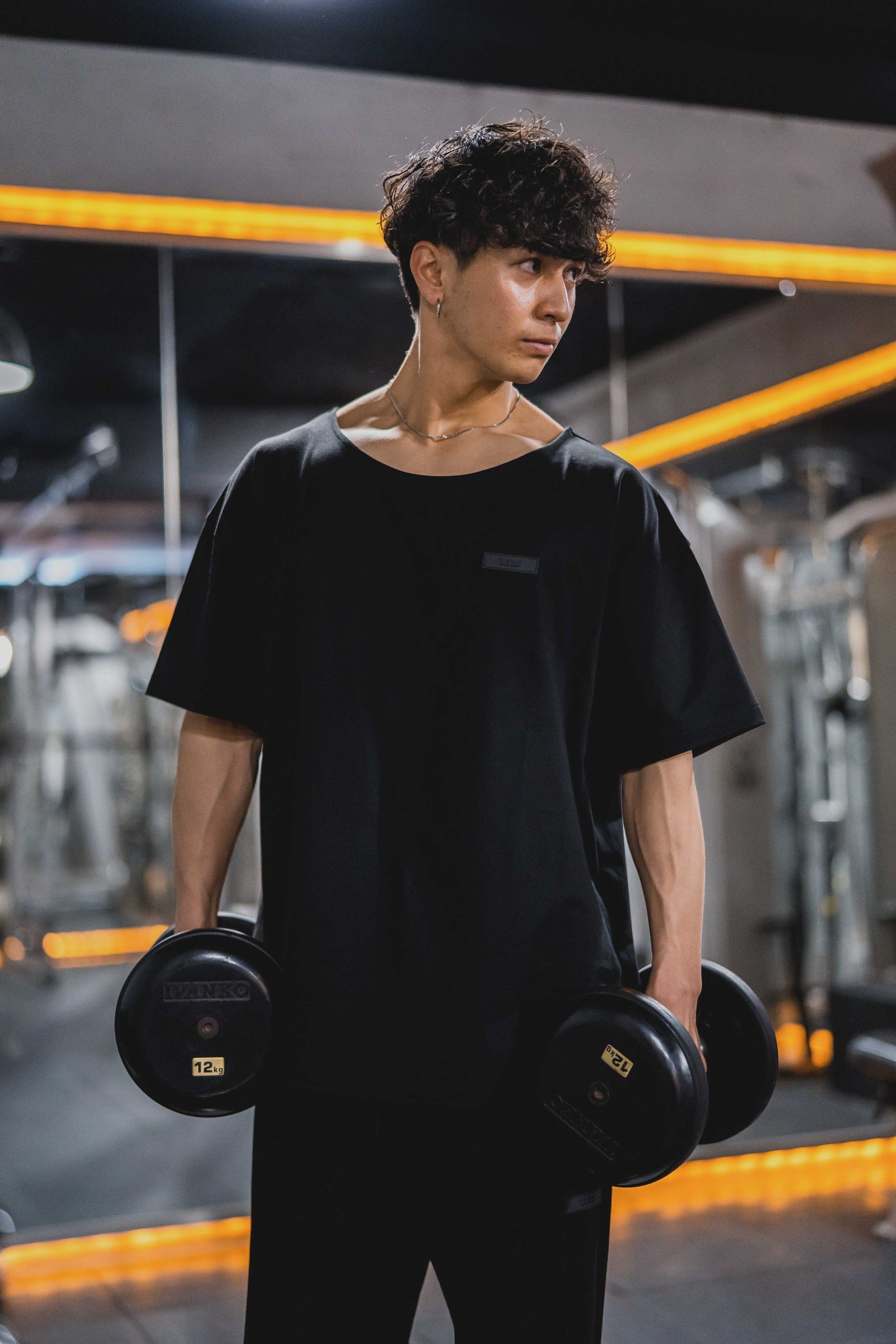 XENO OVERSIZED SILICON LOGO T-SHIRTS BLACK