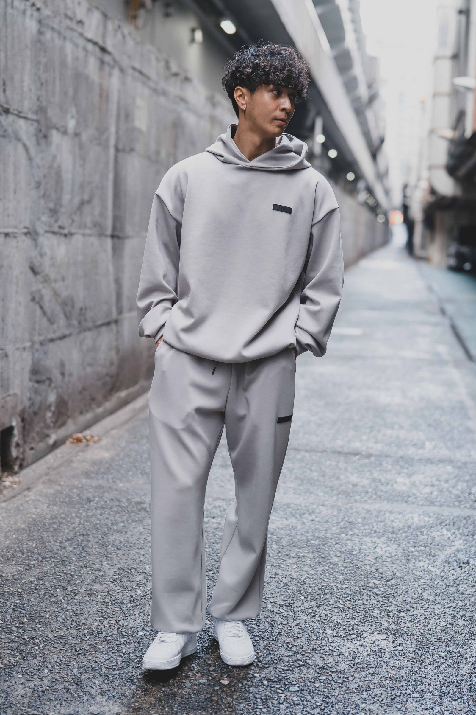 WENOページ 極楽ワイドテーパードパンツ