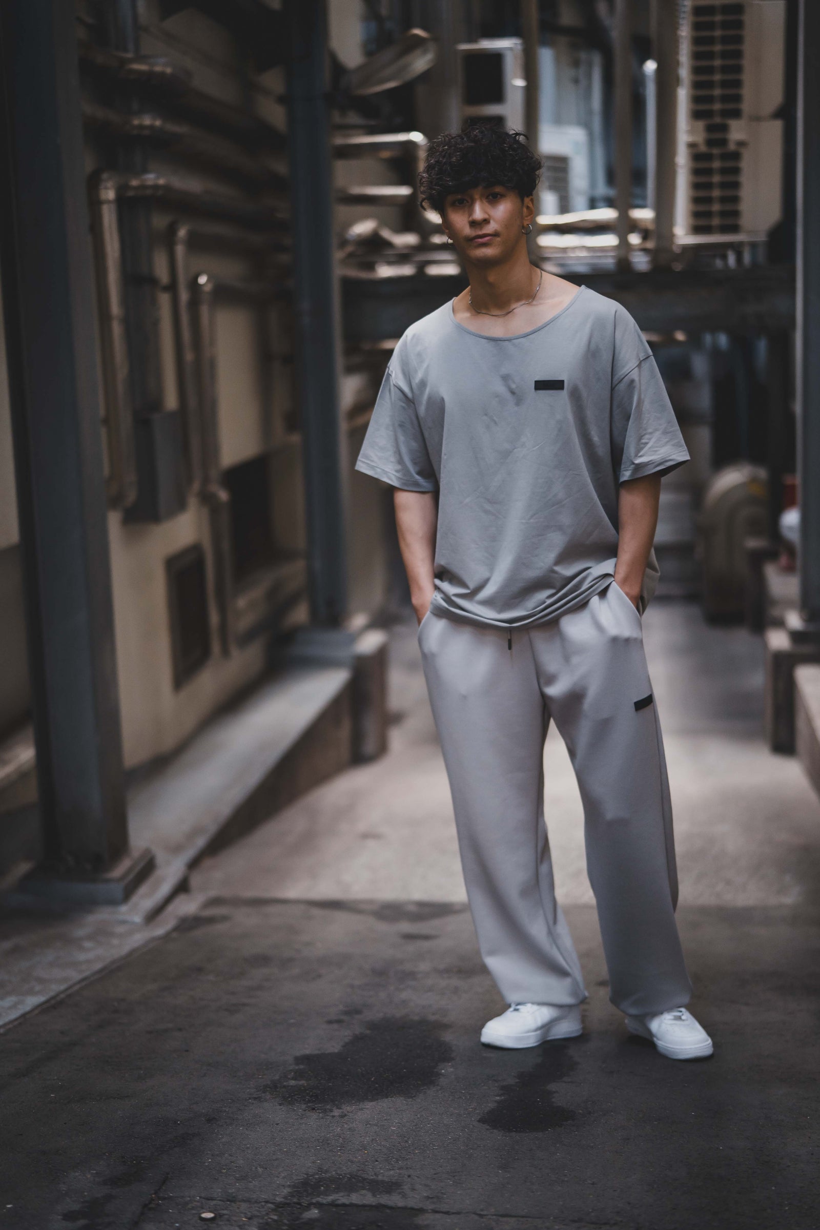 XENO PREMIUM SWEAT PANTS GRAY