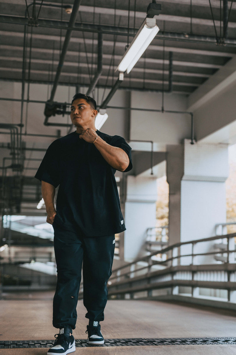 XENO DAMAGE T-SHIRT BLACK