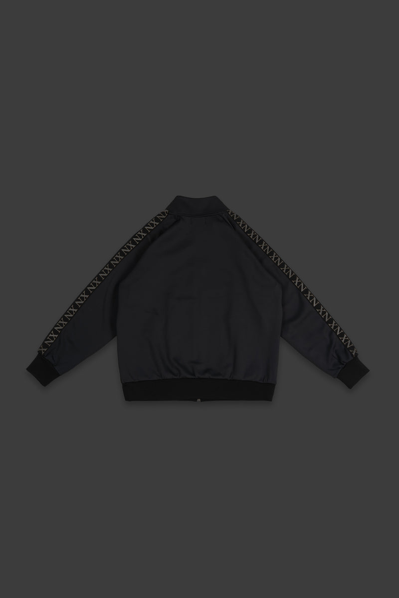 XENO EDGE LINE TRACK TOP BLACK x BLACK