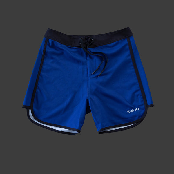 XENO ステージショーツ　ボードショーツ XENO 2TONE STAGE SHORTS BLUE x BLACK