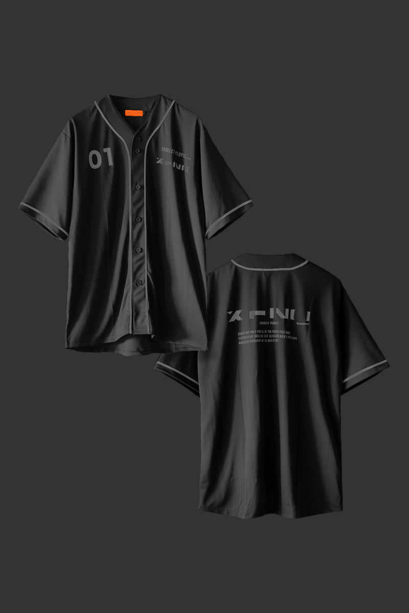 XENO Birth Mesh Baseball Shirt BlackBlack