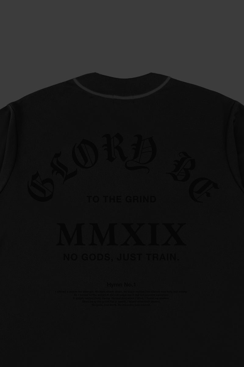 XENO MMXIX BASEBALL SHIRTS BLACK x BLACK