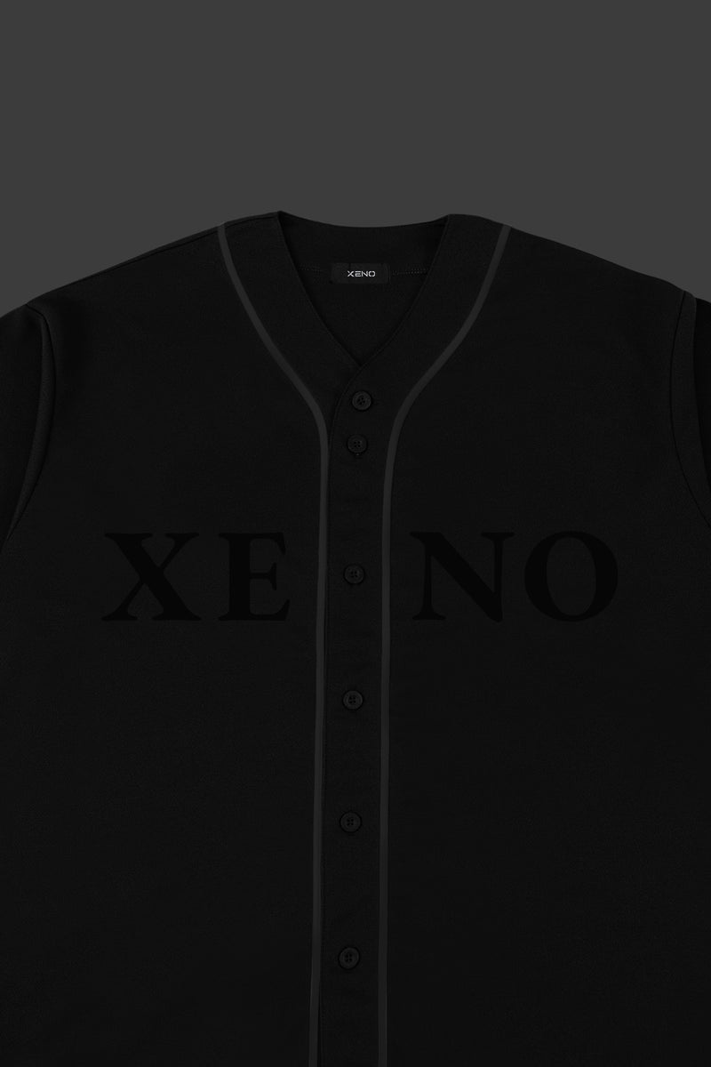 XENO MMXIX BASEBALL SHIRTS BLACK x BLACK