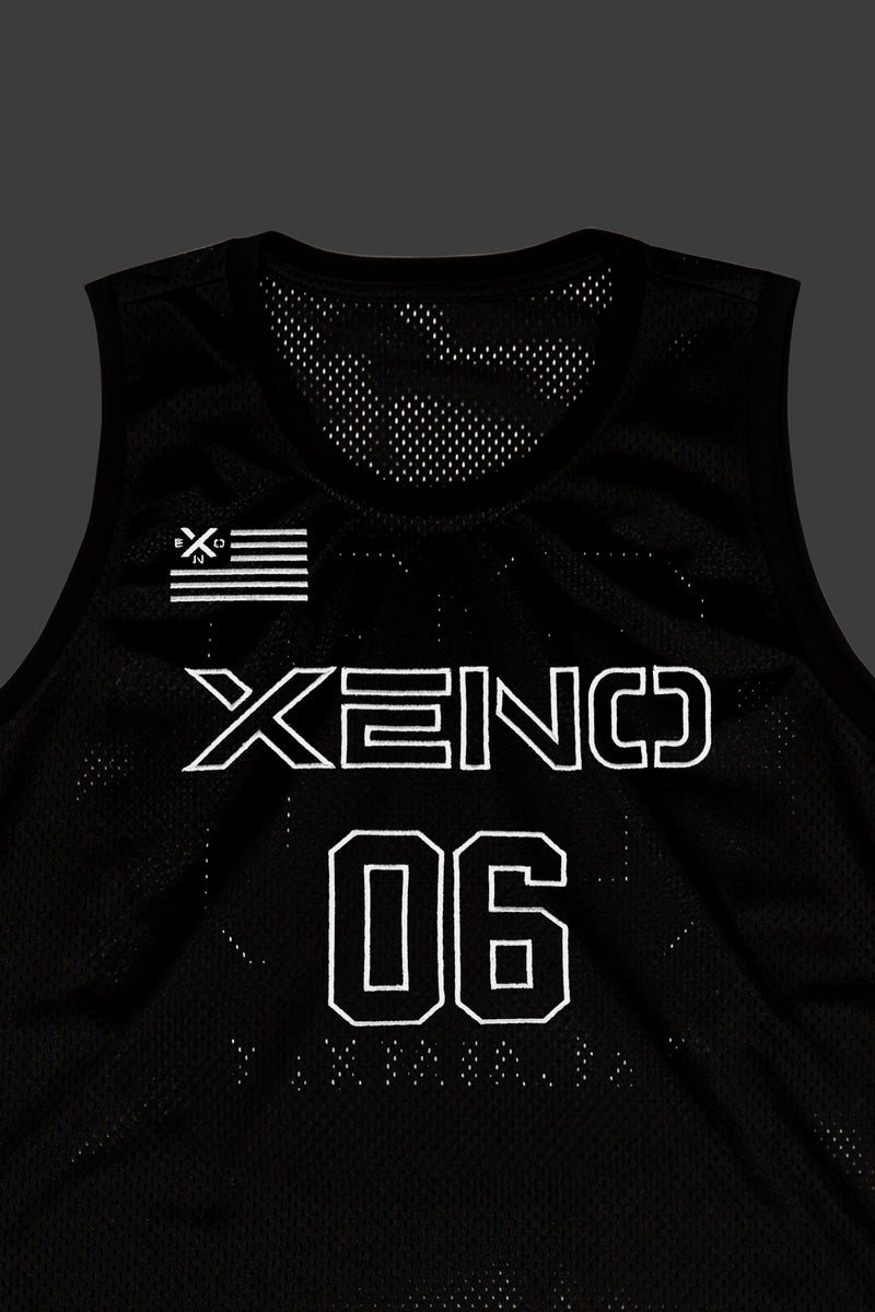 XENO USA 6TH ANNIVERSARY TANK BLACK x WHITE