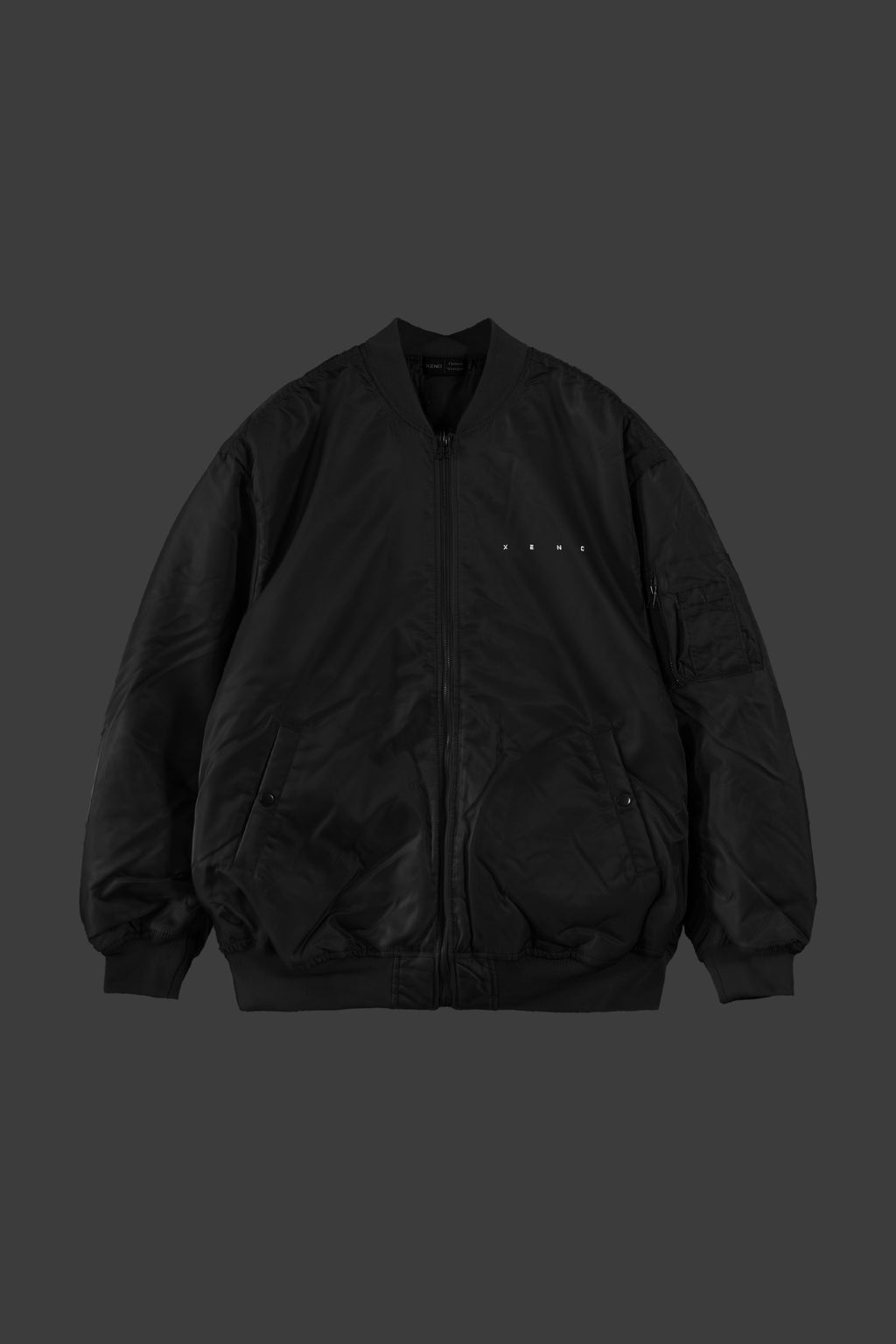 XENO 3D PRINT MA-1 JACKET BlackWhite