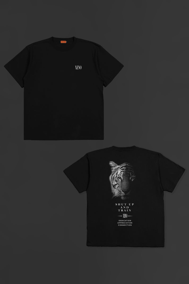 XENO TIGER IN THE DARK T-SHIRT Black