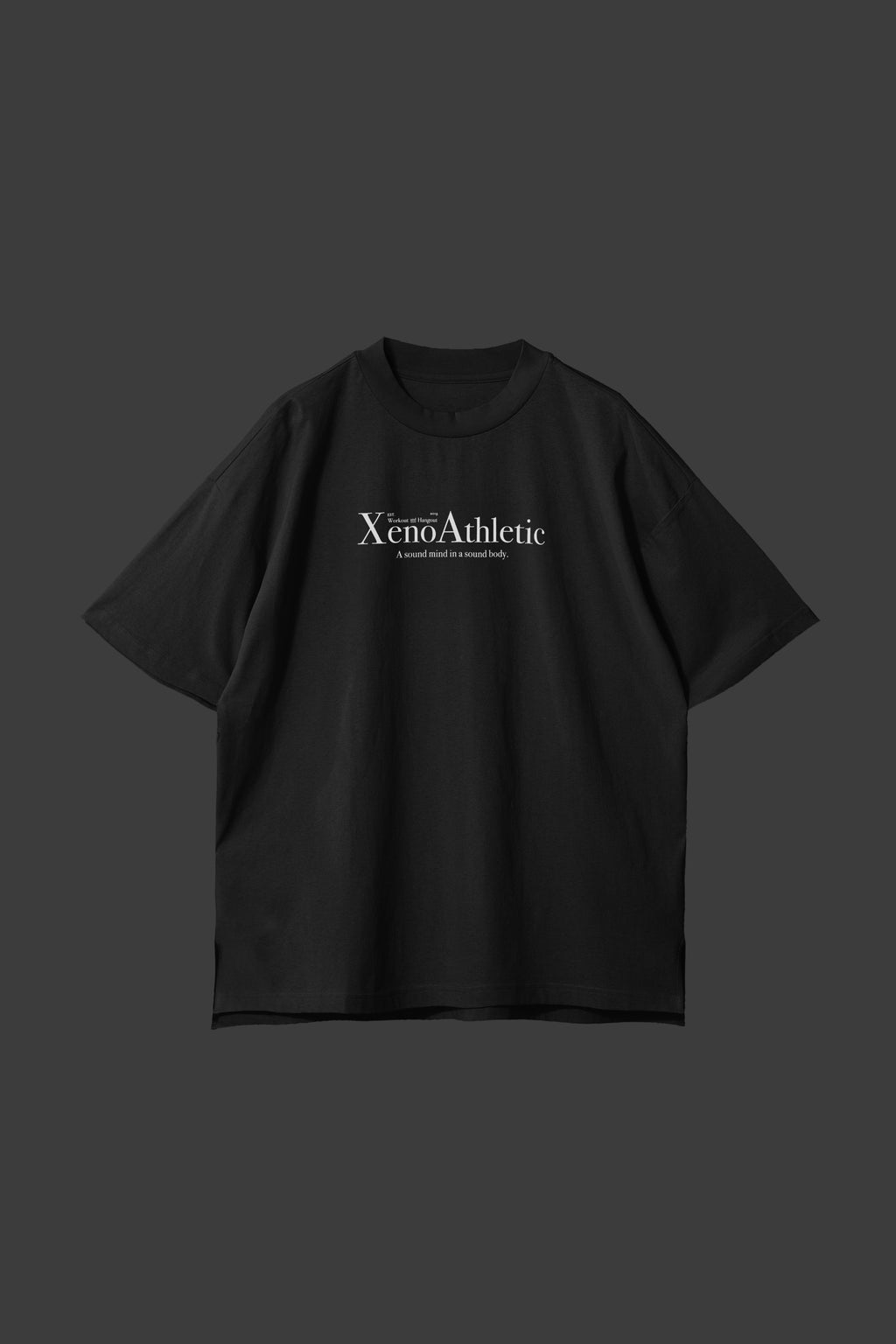 XENO ATHLETIC LOGO T-SHIRT Black