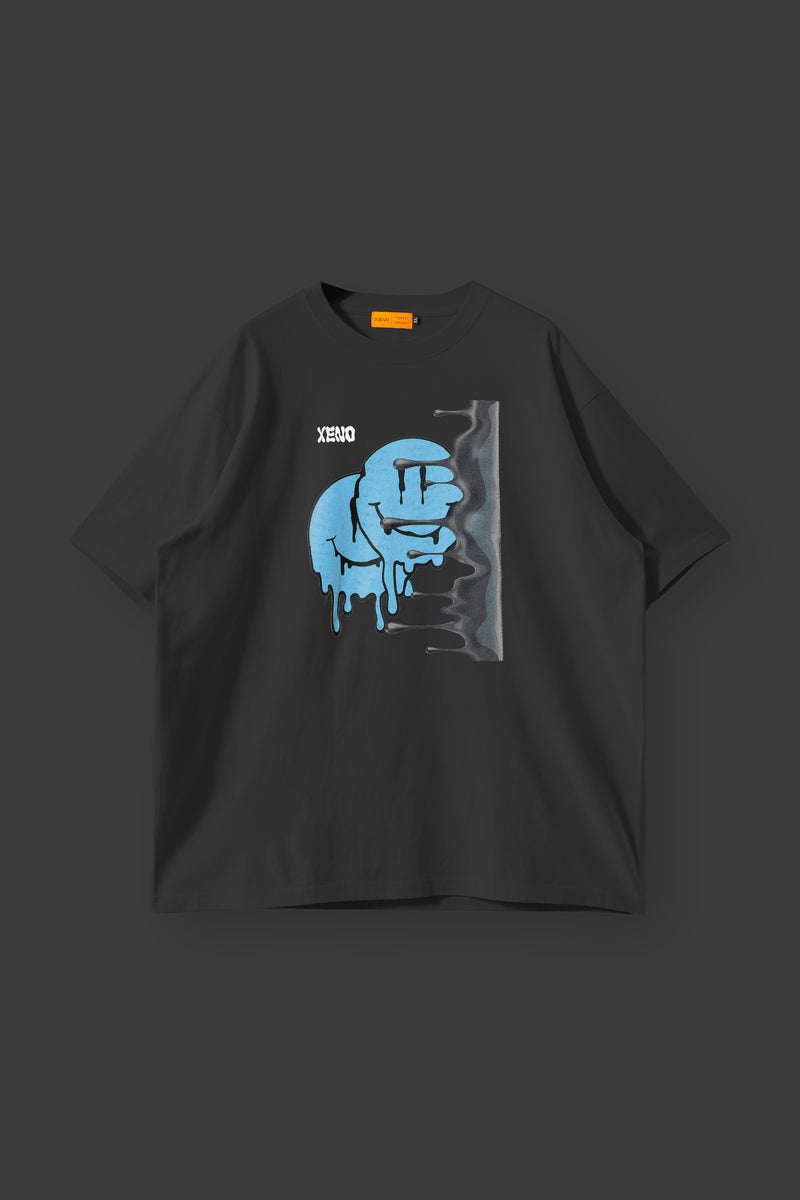 XENO SMILE T-SHIRTS Black