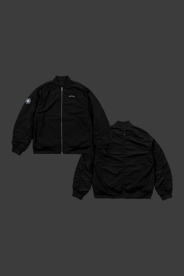 XENO NYLON WOVEN JACKET Black