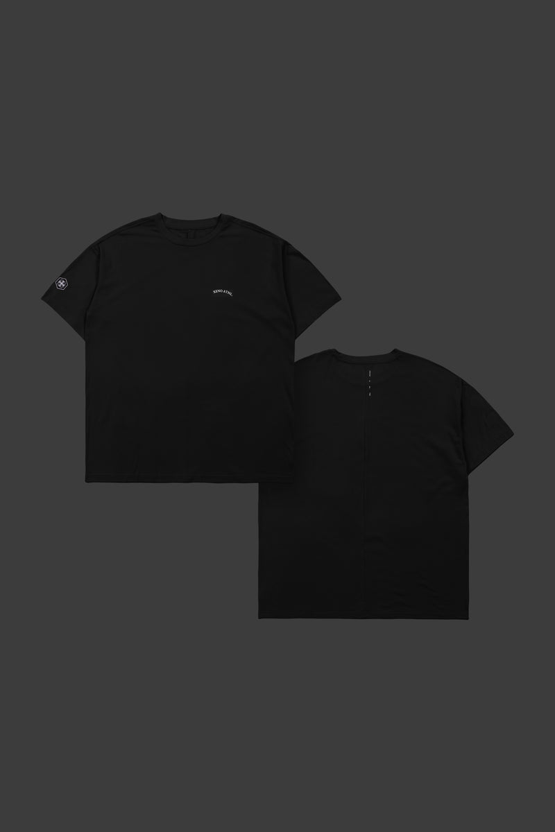 XENO CROSS EMBROIDERY T-SHIRT Black