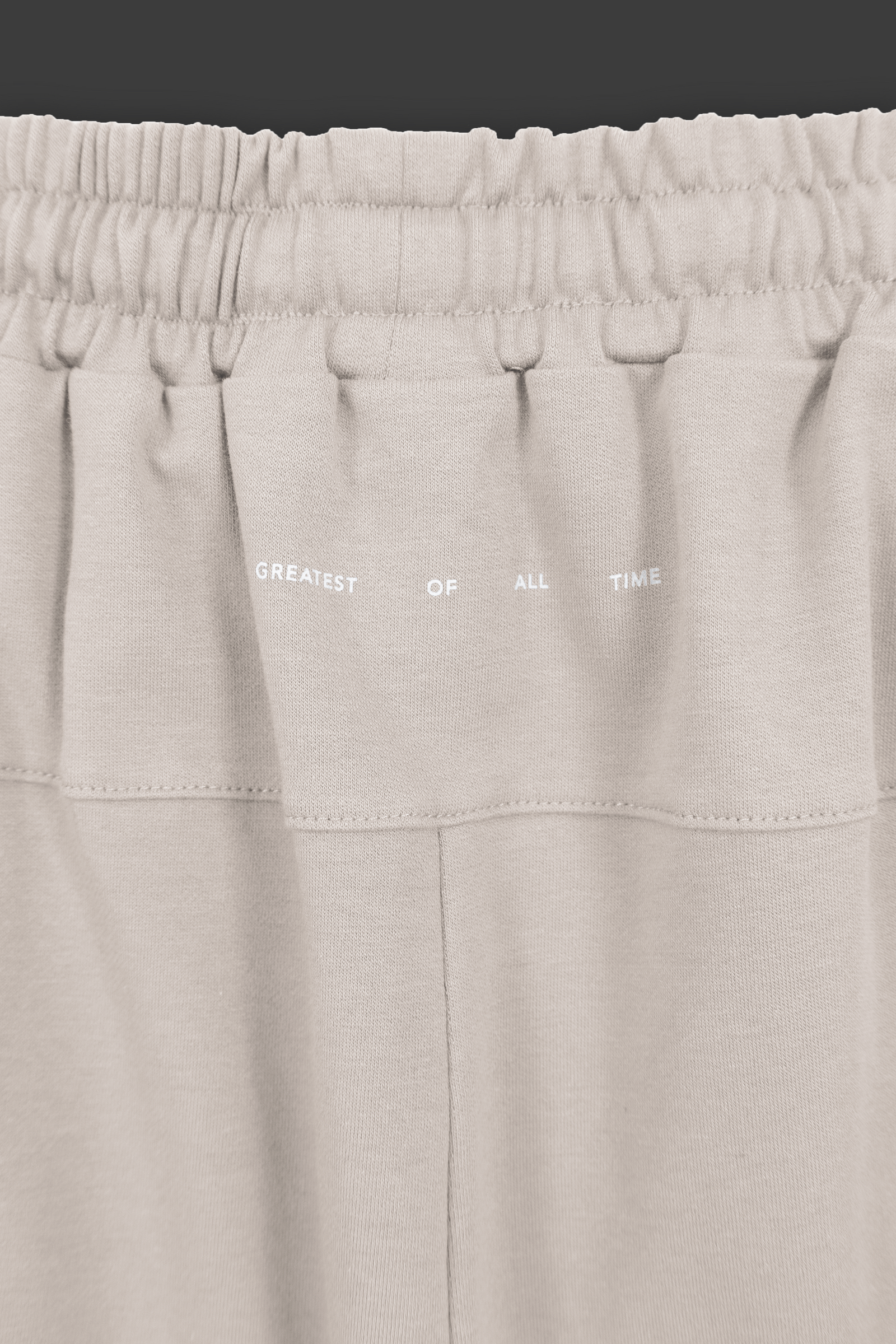 XENO CROSS EMBROIDERY SWEAT PANTS Natural
