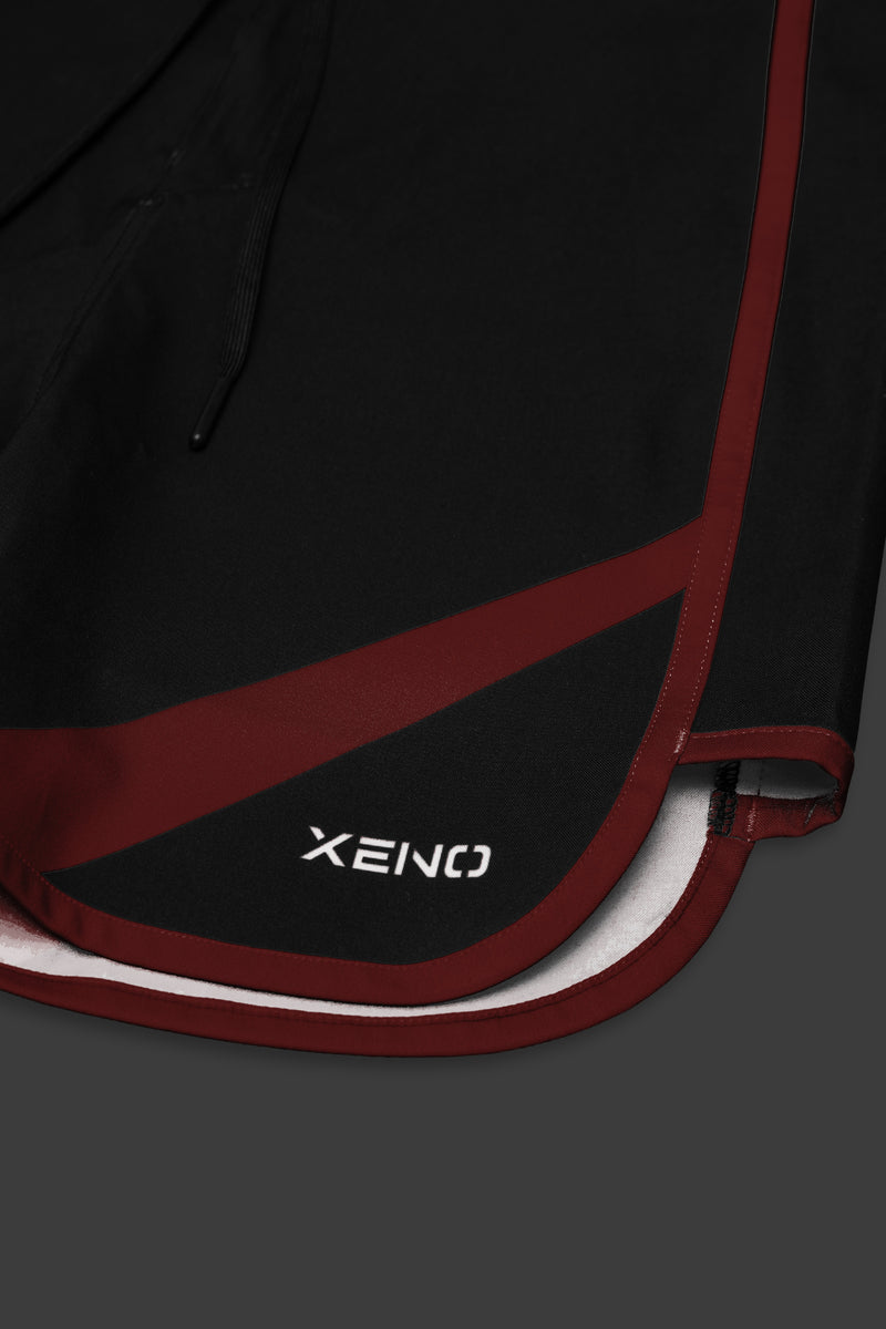 XENO PHASE COLOR STAGE SHORTS CRIMSON RED