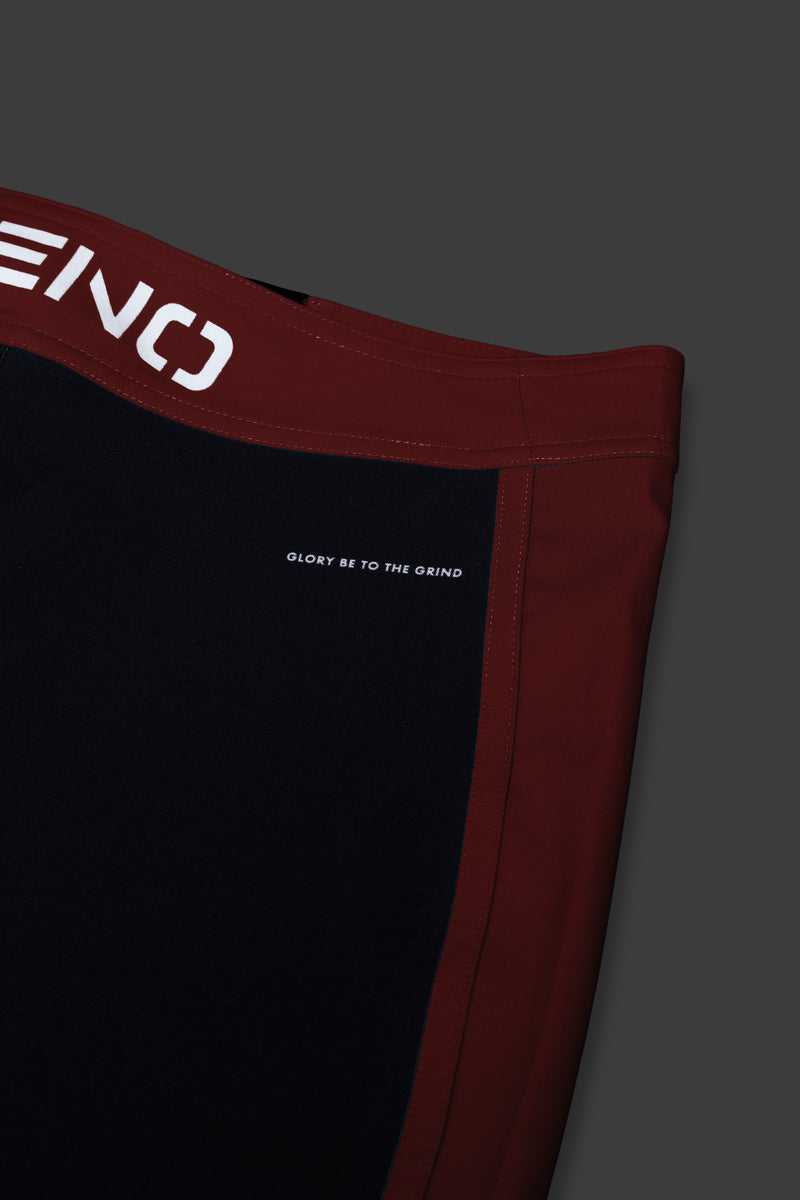 XENO PHASE COLOR STAGE SHORTS CRIMSON RED