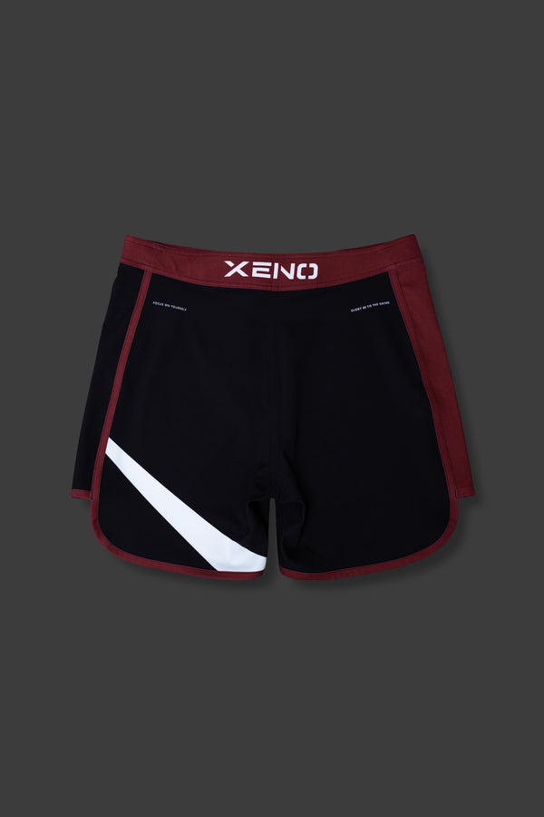 XENO PHASE COLOR STAGE SHORTS CRIMSON RED
