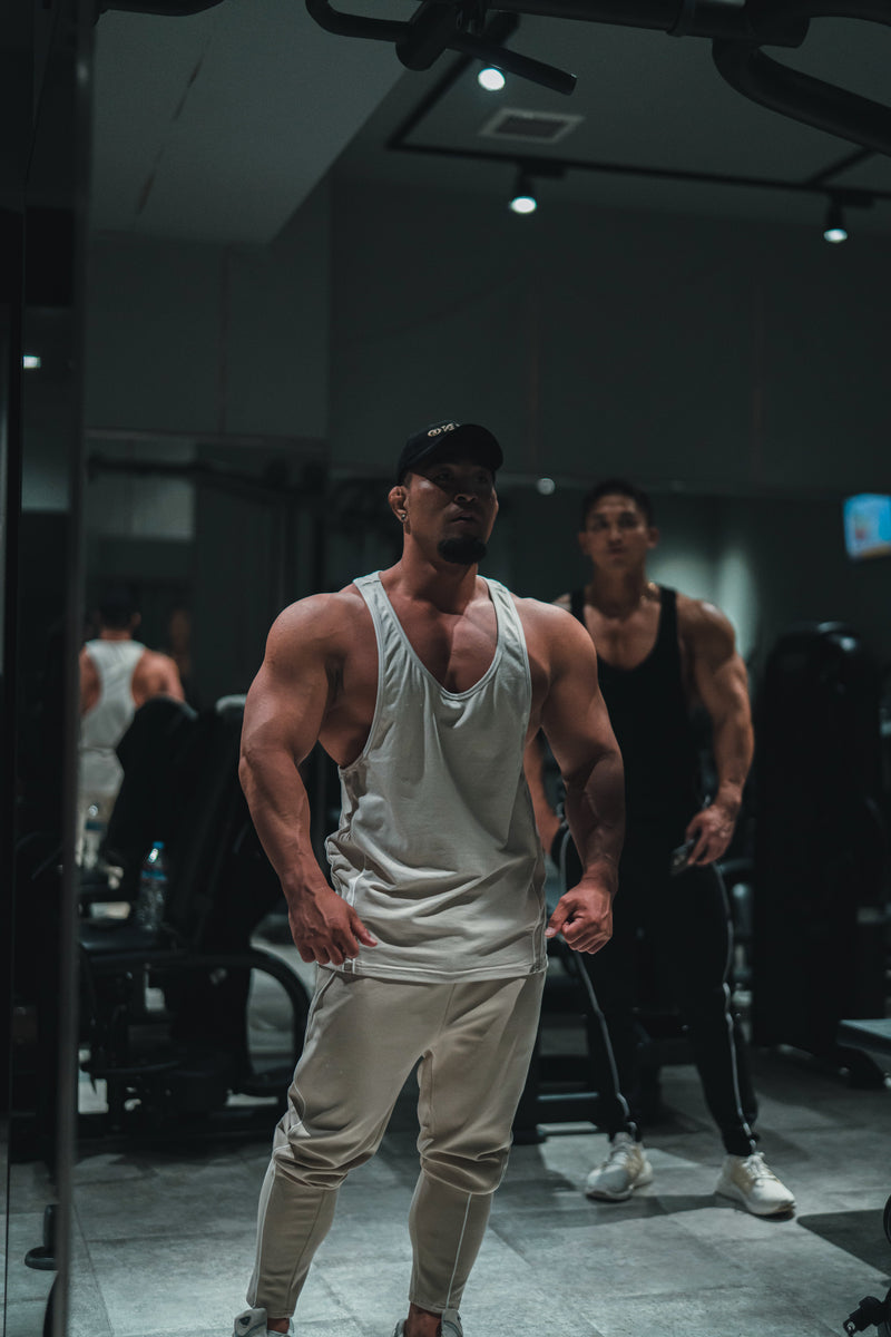 XENO PIPING STRINGER BEIGE