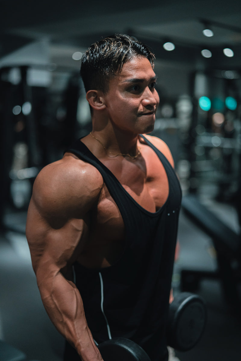 XENO PIPING STRINGER BLACK x WHITE