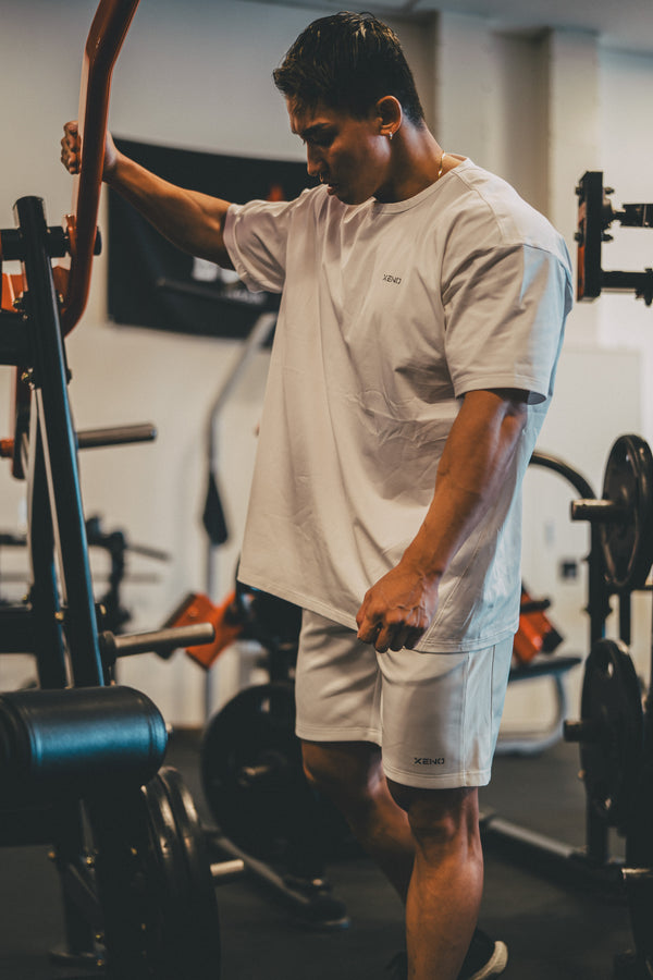 XENO SIDELINE ACTIVE SHORT PANTS WHITE