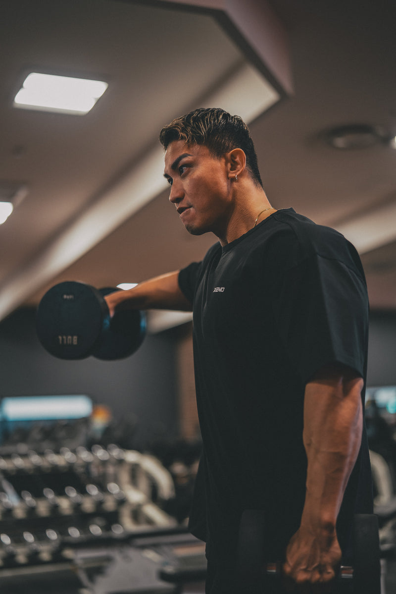 XENO CORELINE ACTIVE T-SHIRTS BLACK