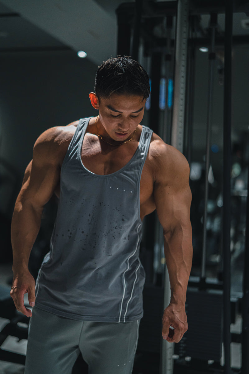 XENO PIPING STRINGER GRAY
