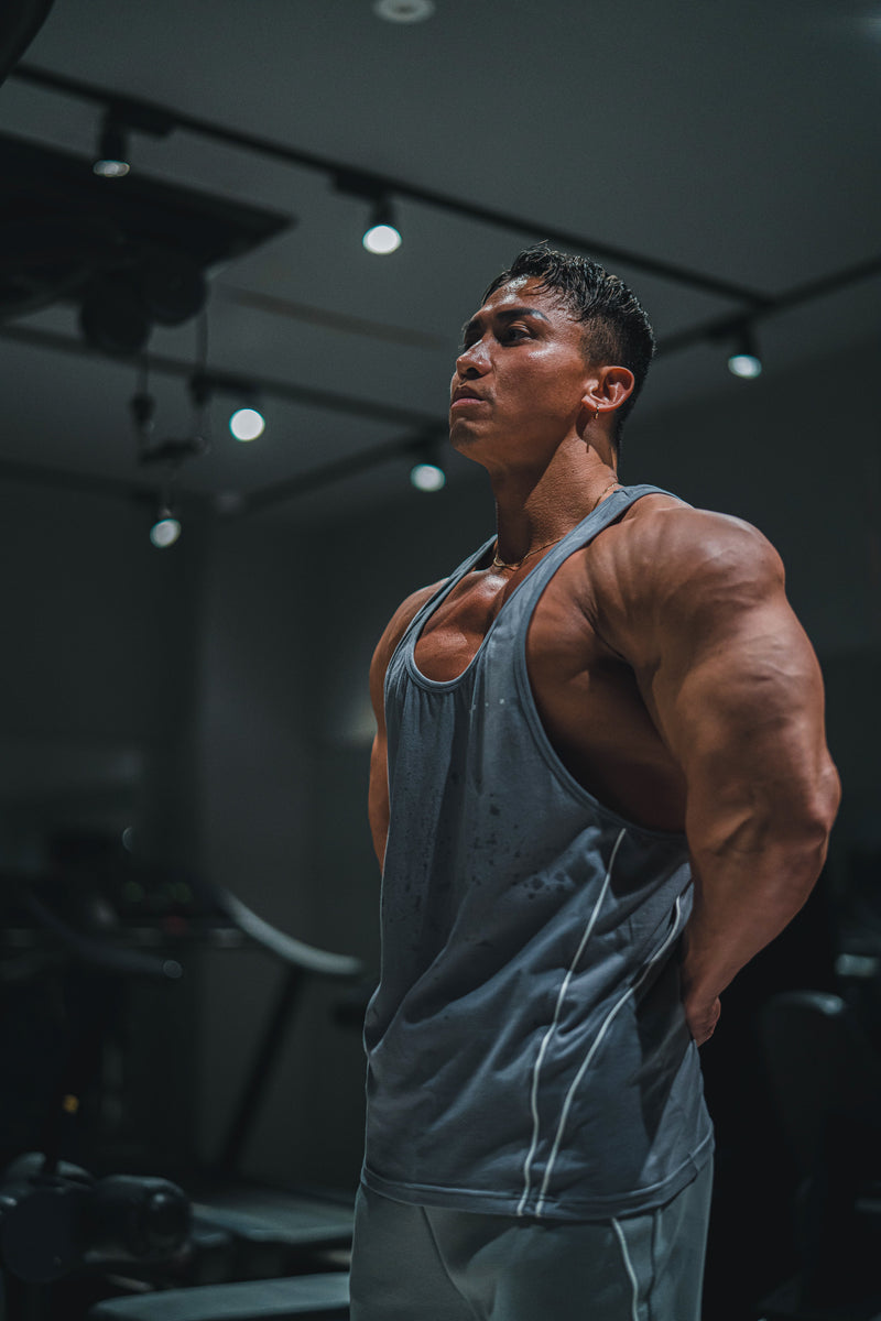 XENO PIPING STRINGER GRAY