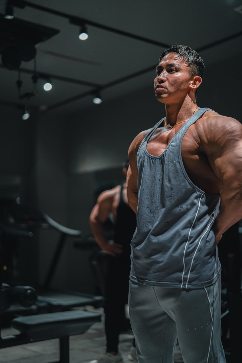 XENO PIPING STRINGER GRAY