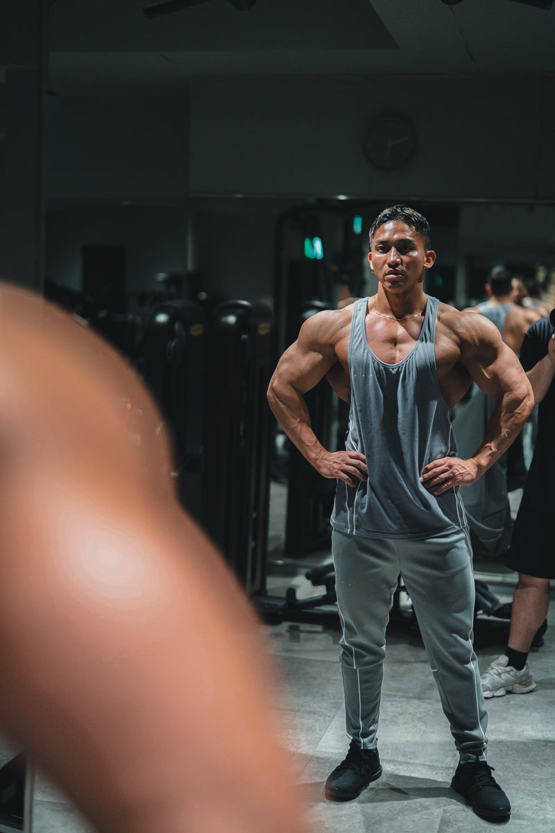 XENO PIPING STRINGER GRAY