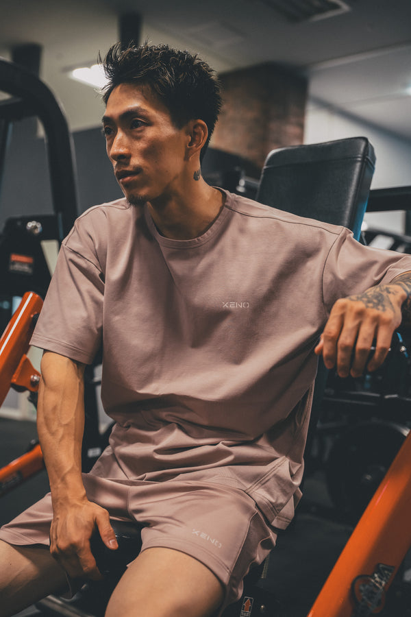 XENO CORELINE ACTIVE T-SHIRTS ROSE GRAY