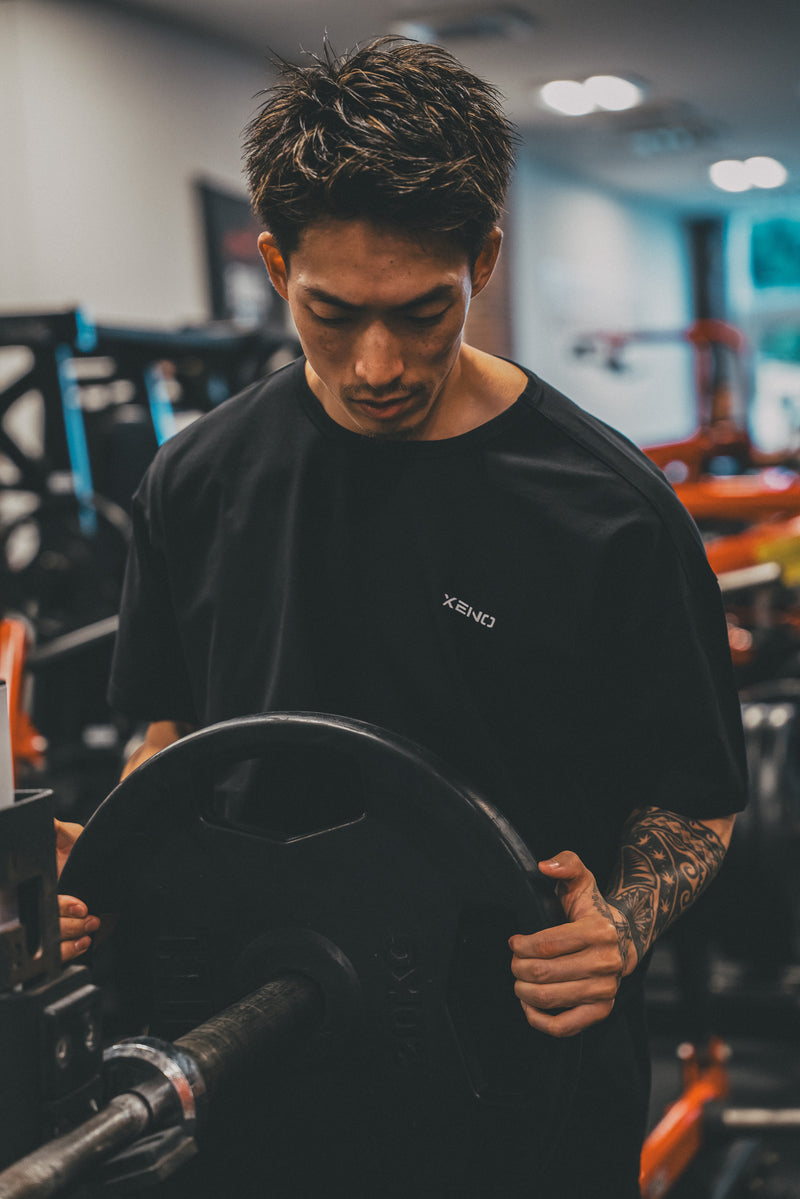 XENO CORELINE ACTIVE T-SHIRTS BLACK