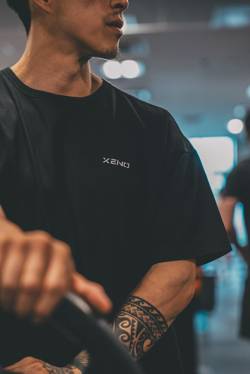 XENO CORELINE ACTIVE T-SHIRTS BLACK
