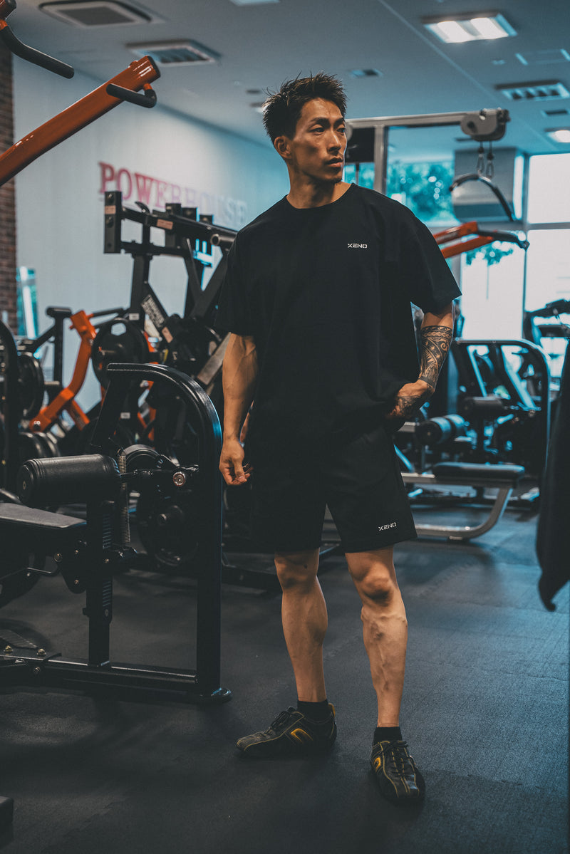 XENO CORELINE ACTIVE T-SHIRTS BLACK