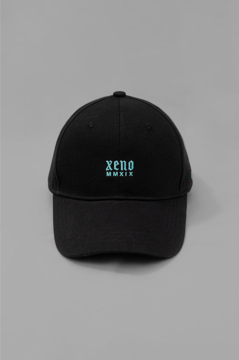 XENO MMXIX CAP BLACK x AQUA