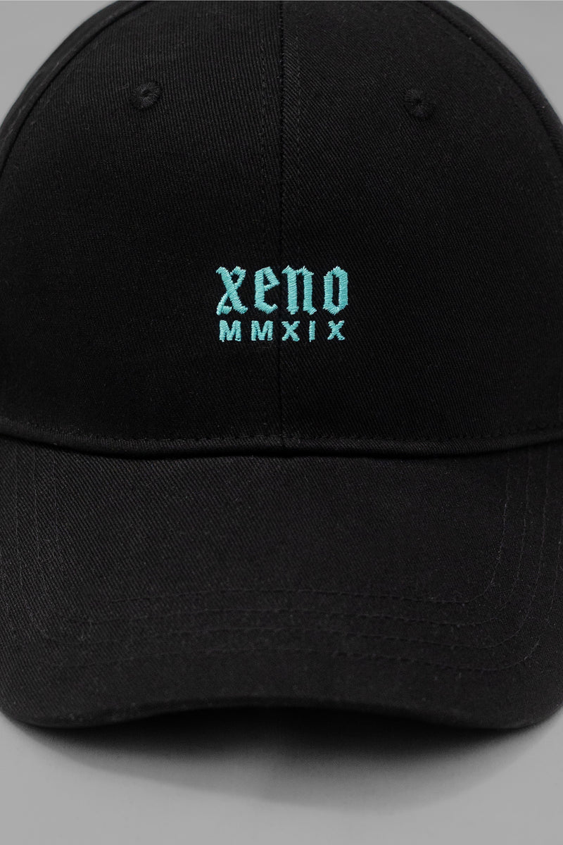 XENO MMXIX CAP BLACK x AQUA