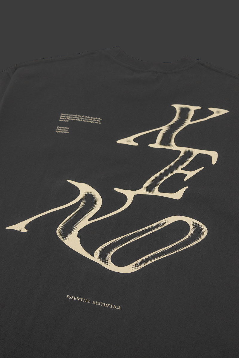 XENO WAVE LOGO T-SHIRT SUMI