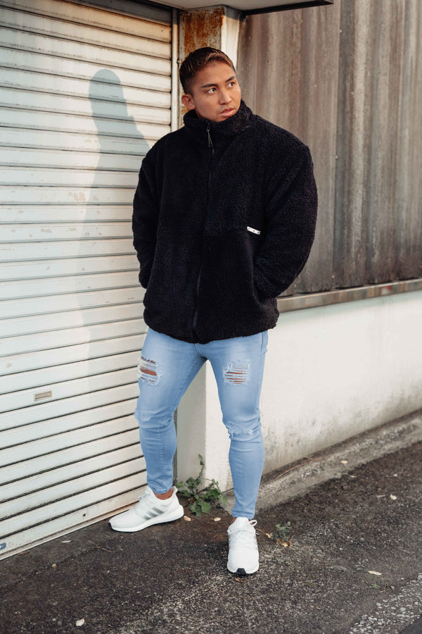 SILVA DENIM PANTS "CLASS 9" DAMAGED INDIGO