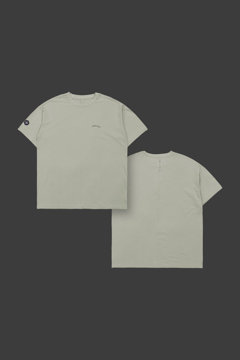 XENO CROSS EMBROIDERY T-SHIRT Khaki