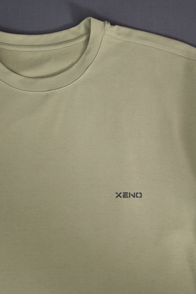 XENO DIAGONAL LINE T-SHIRT GRASSGREEN