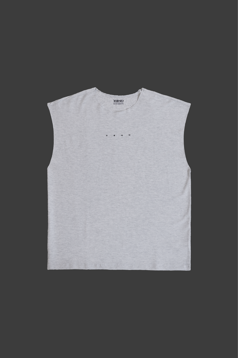 XENO BACK SIDE SWEAT TANK GRAY