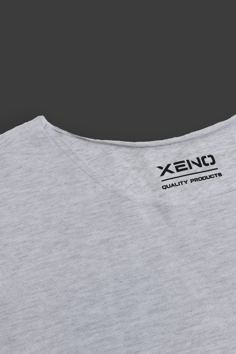 XENO BACK SIDE SWEAT LS SHIRT GRAY