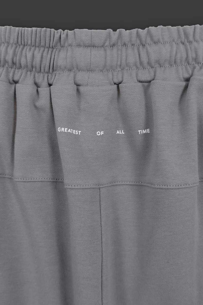 XENO CROSS EMBROIDERY SWEAT PANTS Charcoal