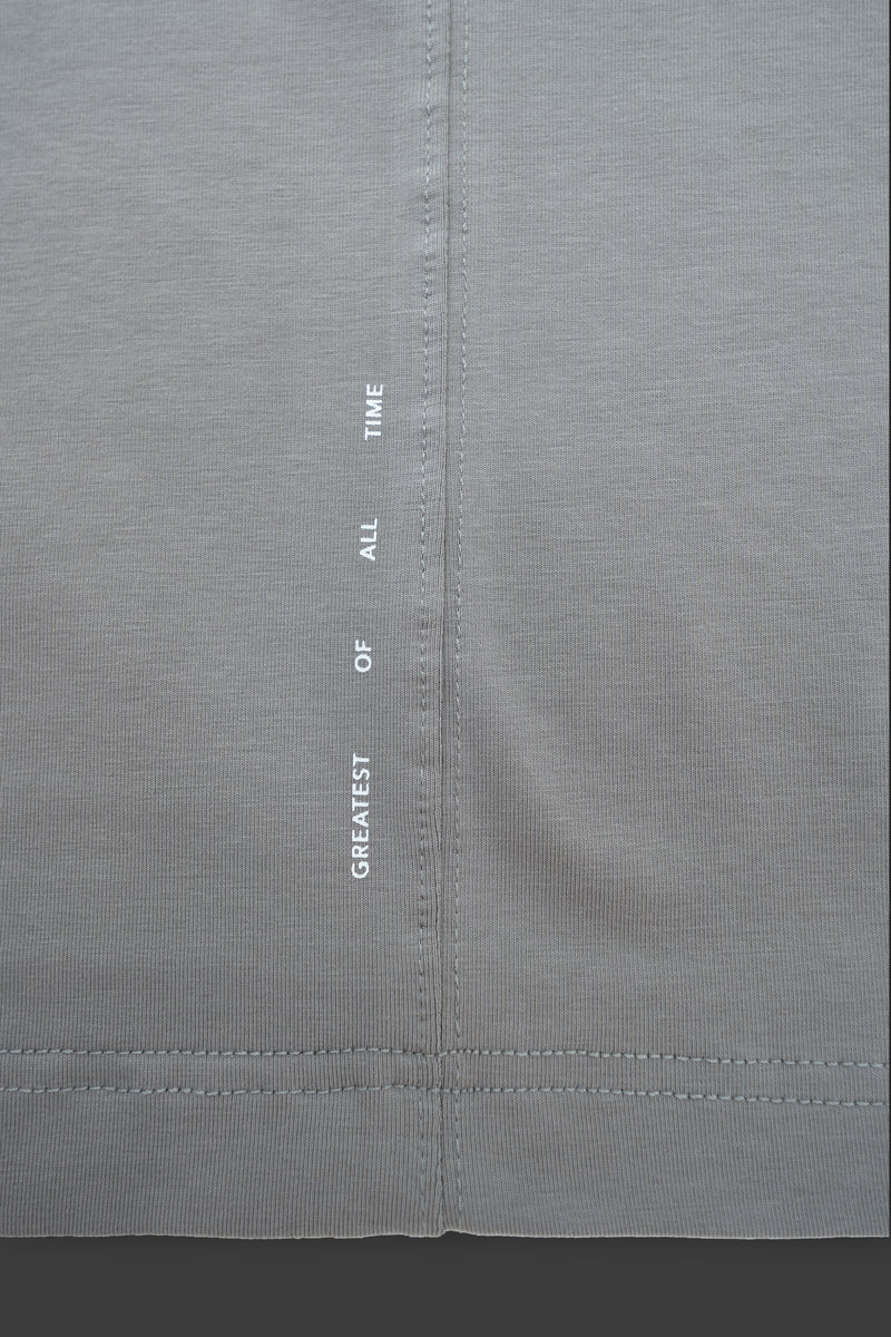 XENO FABRIC BLOCK T-SHIRT Gray