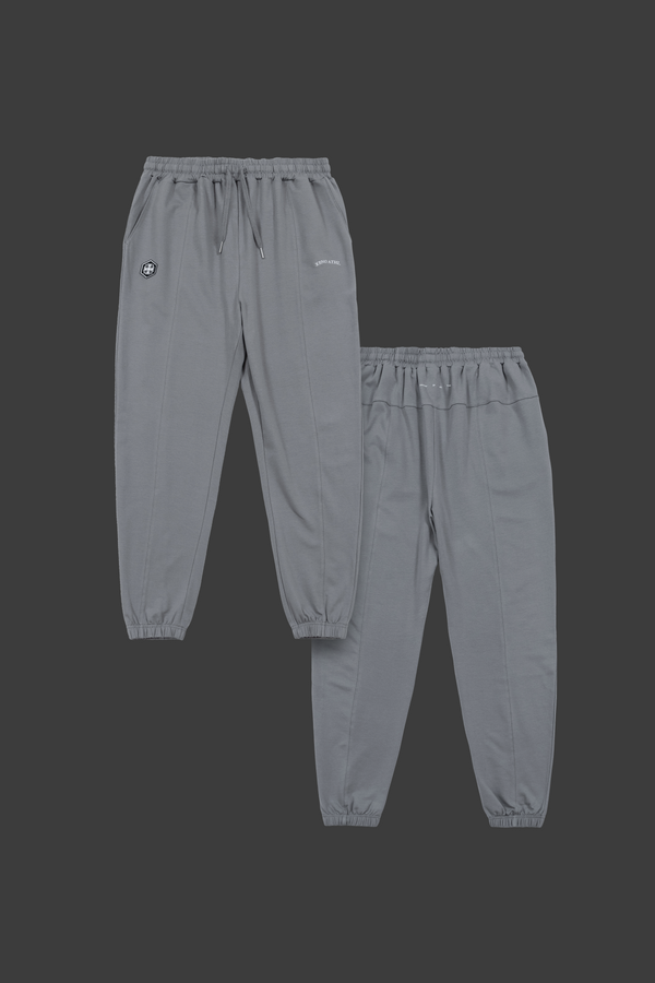 XENO CROSS EMBROIDERY SWEAT PANTS Charcoal